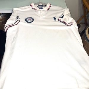 Ralph Lauren Men’s 2016 Official Team USA Polo Size XL White